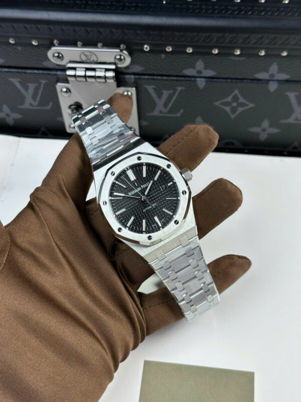 Replica Audemars Piguet Royal Oak 15400ST Best Fake Replica Watch Black Dial APS Factory 41mm - Top Watch