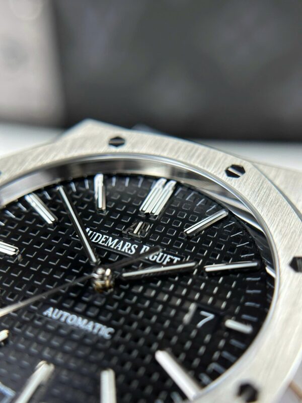 Replica Audemars Piguet Royal Oak 15400ST Best Fake Replica Watch Black Dial APS Factory 41mm - Top Watch - Image 6