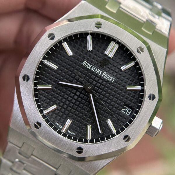 Swiss 1:1 Audemars Piguet Royal Oak 15500ST Replica 1:1 Watch APS Black Dial 41mm - Top Watch - Image 3