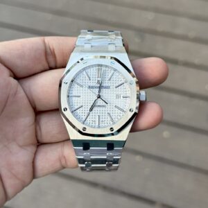 Best Fake Audemars Piguet Royal Oak 15500ST Replica 1:1 Watch White Dial ZF Factory 41mm - Top Watch