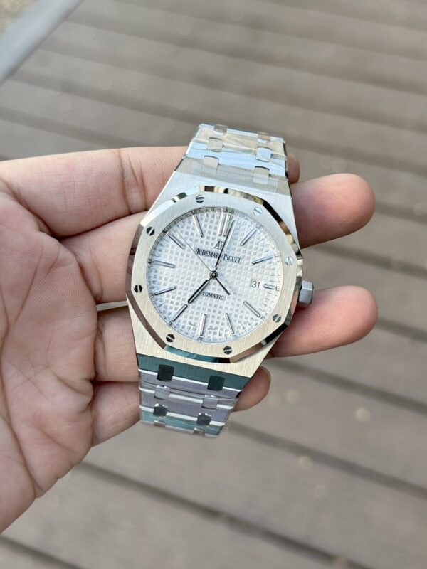 Best Fake Audemars Piguet Royal Oak 15500ST Replica 1:1 Watch White Dial ZF Factory 41mm - Top Watch - 图片 3