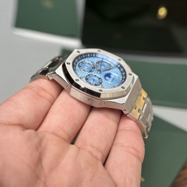 Swiss 1:1 Audemars Piguet Royal Oak 26574PT Replica 1:1 Watch Ice Blue Dial 41mm - Top Watch - Image 3