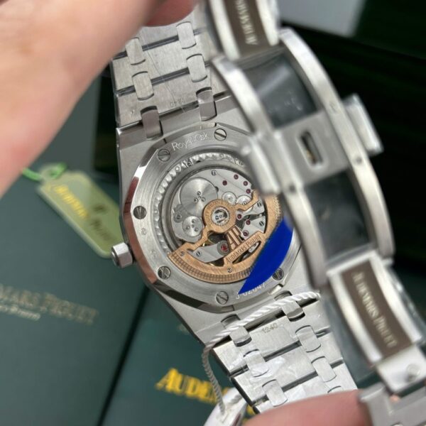 Best Fake Audemars Piguet Royal Oak Jumbo Extra-Thin 15206PT Replica Watch Black Dial IP Factory 39mm - Top Watch - Image 8