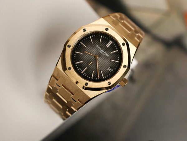 Swiss 1:1 Audemars Piguet Royal Oak Jumbo Extra-Thin 16202OR Replica Watch ZF 39mm - Top Watch - 图片 3