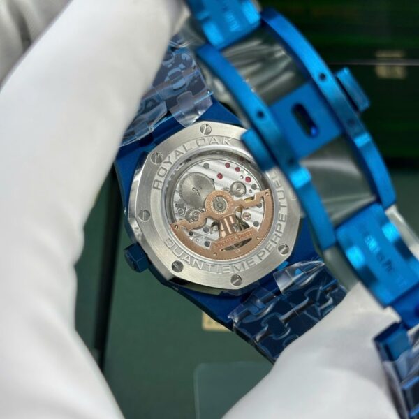 Replica Audemars Piguet Royal Oak Perpetual Calendar 26579CS Best Fake Replica Watch Blue BBR Factory 41mm - Top Watch - 图片 10