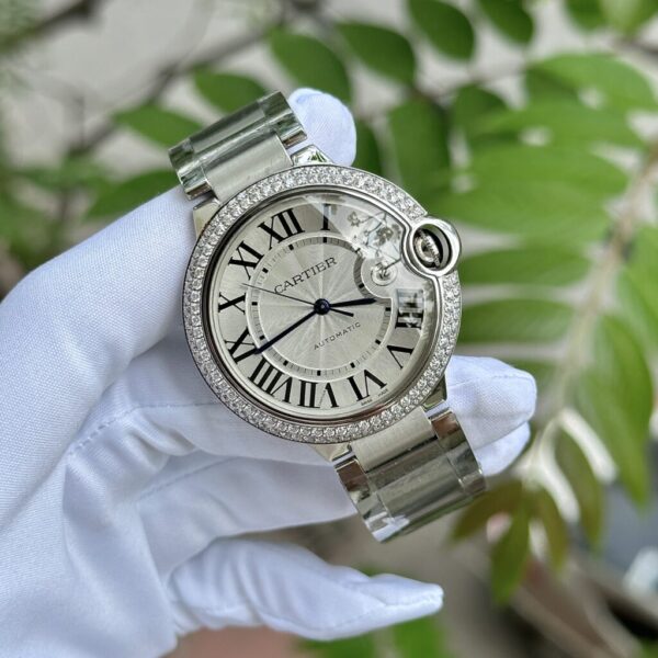 Replica Cartier Replica 1:1 Watch Ballon Degrees With Moissanite Diamond Bezel 42mm - Top Watch - 图片 2