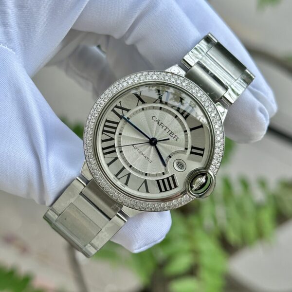 Replica Cartier Replica 1:1 Watch Ballon Degrees With Moissanite Diamond Bezel 42mm - Top Watch - 图片 3
