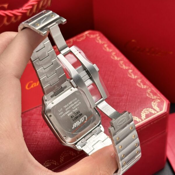 Best Fake Cartier Replica 11 Watch Santos de Cartier W2SA0009 Demi Gold BV Factory 39.8mm - Top Watch - 图片 7
