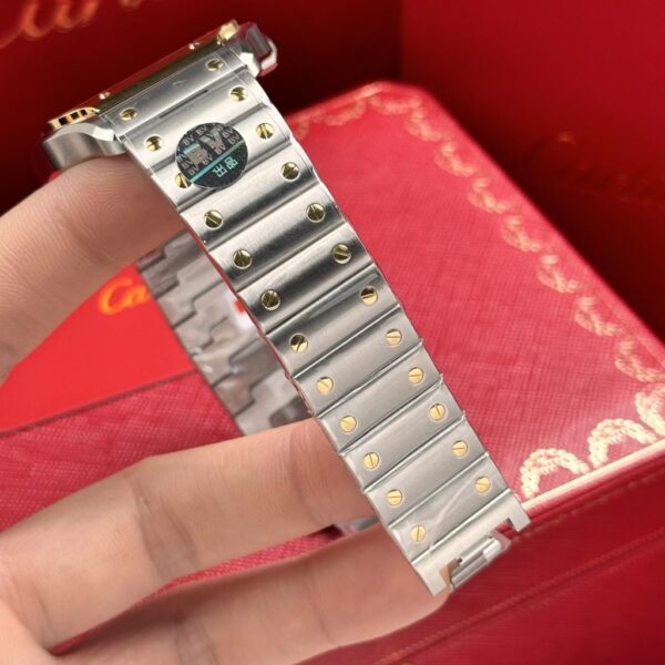 Best Fake Cartier Replica 11 Watch Santos de Cartier W2SA0009 Demi Gold BV Factory 39.8mm - Top Watch - 图片 8