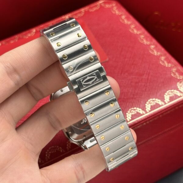 Best Fake Cartier Replica 11 Watch Santos de Cartier W2SA0009 Demi Gold BV Factory 39.8mm - Top Watch - 图片 9