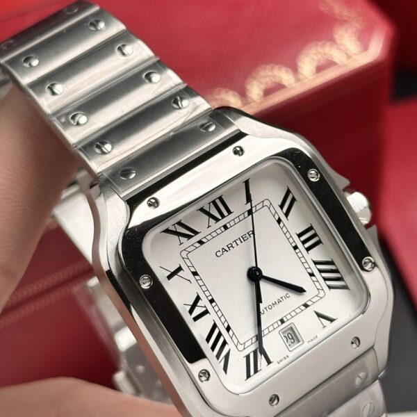 Best Fake Cartier Replica 1:1 Watch Santos de Cartier WSSA0018 BV Factory 39.8mm - Top Watch - 图片 4
