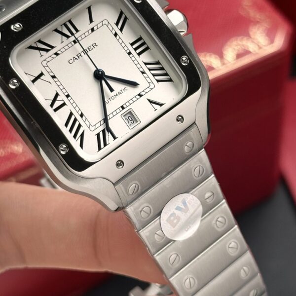 Best Fake Cartier Replica 1:1 Watch Santos de Cartier WSSA0018 BV Factory 39.8mm - Top Watch - 图片 5