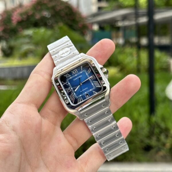 Replica Cartier Replica 1:1 Watch Santos WSSA0013 Full Set Factory BV 39.8MM - Top Watch - 图片 2