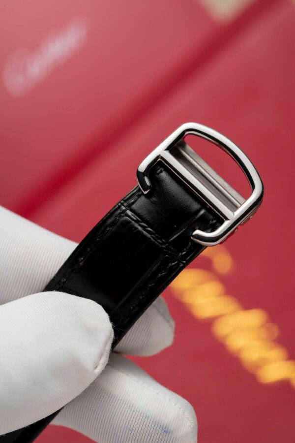 Replica Cartier Replica Watch Ballon Bleu Men's White Dial Leather Strap 42mm - Top Watch - 图片 9