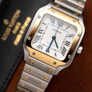 Best Fake Cartier Santos WSSA0029 Replica 1:1 Watch Women's Demi Gold BV Factory 35mm - Top Watch