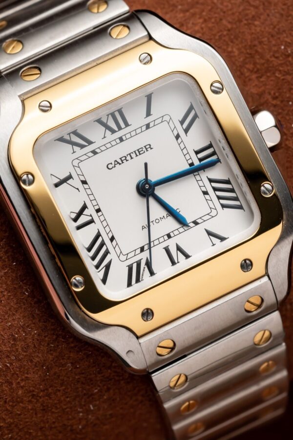Best Fake Cartier Santos WSSA0029 Replica 1:1 Watch Women's Demi Gold BV Factory 35mm - Top Watch - 图片 2