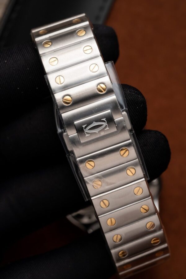 Best Fake Cartier Santos WSSA0029 Replica 1:1 Watch Women's Demi Gold BV Factory 35mm - Top Watch - 图片 8