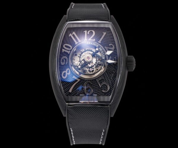 Best Fake Franck Muller Grand Central Tourbillon Carbon Best Fake Replica Watch 45mm - Top Watch