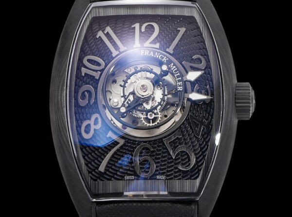 Best Fake Franck Muller Grand Central Tourbillon Carbon Best Fake Replica Watch 45mm - Top Watch - Image 2