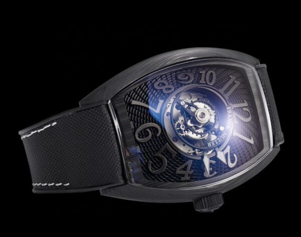 Best Fake Franck Muller Grand Central Tourbillon Carbon Best Fake Replica Watch 45mm - Top Watch - Image 3