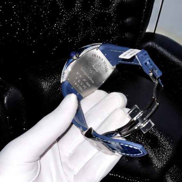 Swiss 1:1 Franck Muller V45 Replica 11 Watch Custom Moissanite Diamonds 45mm - Top Watch - Image 6