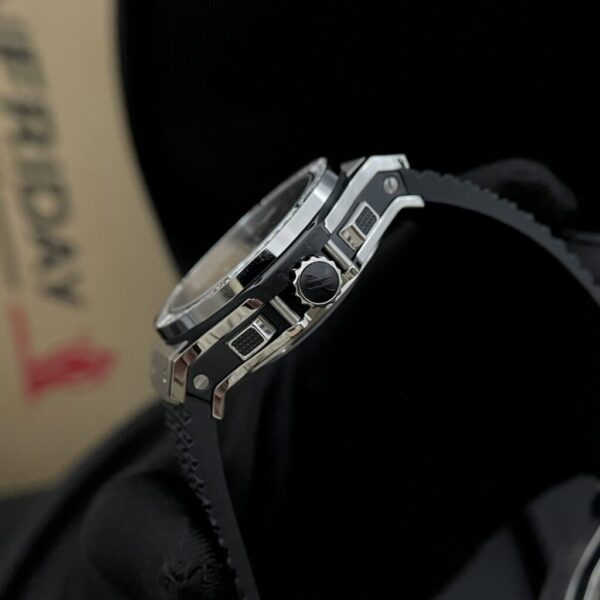 Best Fake Hublot Big Bang Men's High Quality Replica Diamond Watch Rubber Strap 44mm - Top Watch - 图片 4
