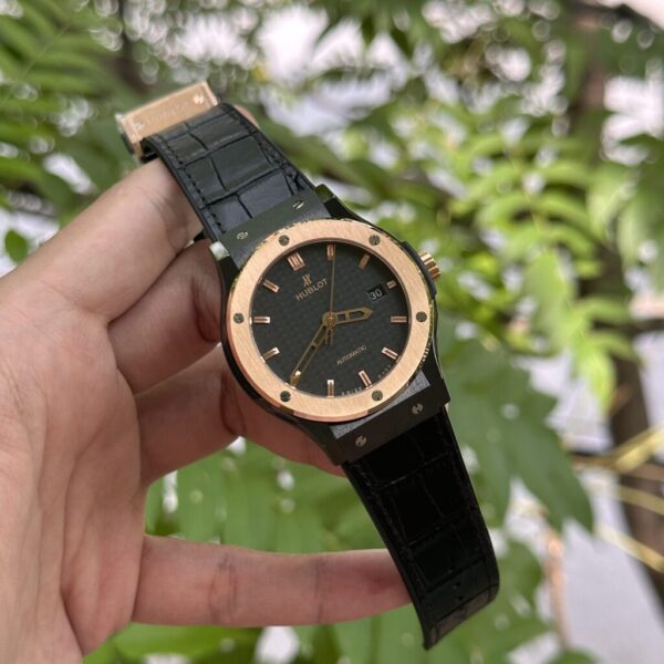 Swiss 1:1 Hublot Classic Fusion Ceramic Carbon Demi Rose Replica 1:1 Watch JJZ 42mm - Top Watch