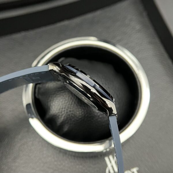 Best Fake Hublot Classic Fusion Ceramic Charcoal Blue Replica Watch JJZ 42mm - Top Watch - Image 5