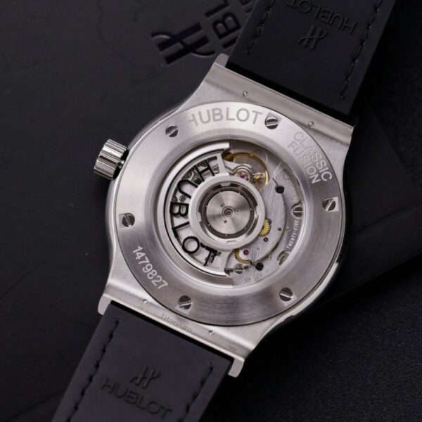 Replica Hublot Replica 11 Watch Classic Fusion Face Black Moissanite Diamond APS Factory 42mm - Top Watch - Image 7
