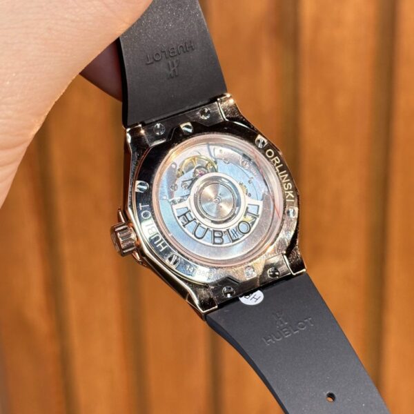 Swiss 1:1 Hublot Replica 11 Watch Orlinski King Gold Full Diamond Moissanite Hong Kong 40mm - Top Watch - Image 6