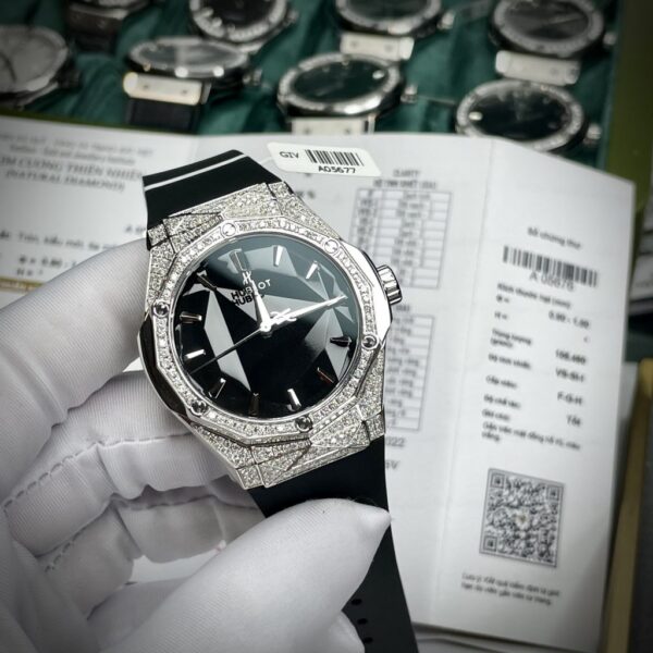 Best Fake Hublot Replica 1:1 Watch Orlinski Titanium With Natural Diamonds 40mm - Top Watch - Image 2