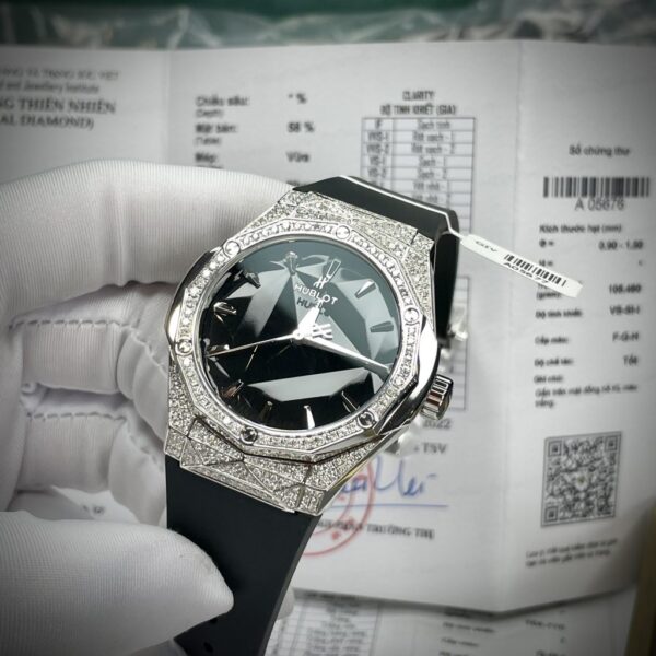 Best Fake Hublot Replica 1:1 Watch Orlinski Titanium With Natural Diamonds 40mm - Top Watch - Image 3