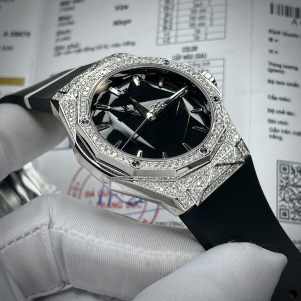 Best Fake Hublot Replica 1:1 Watch Orlinski Titanium With Natural Diamonds 40mm - Top Watch - Image 4