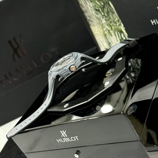 Best Fake Hublot Replica 1:1 Watch Big Bang Sang Bleu ll Ceramic Gray Factory BBF 45mm - Top Watch - Image 5