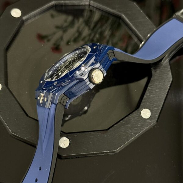 Replica Hublot Replica 1:1 Watch Big Bang Sang Bleu ll Blue Ceramic Case Factory BBF 45mm - Top Watch - Image 7