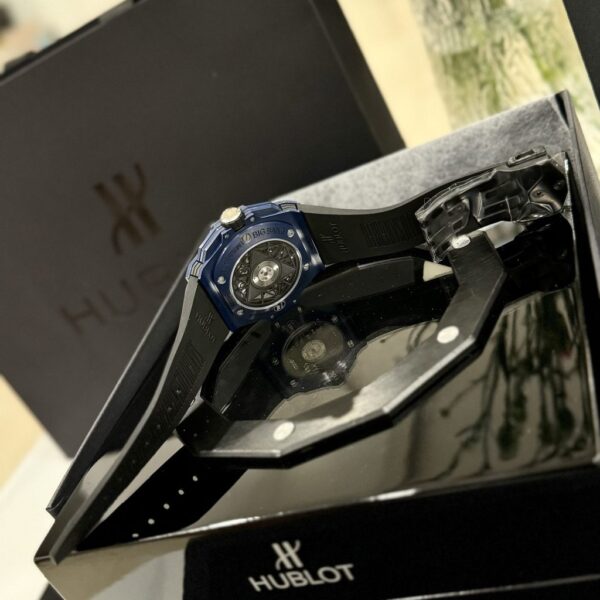 Replica Hublot Replica 1:1 Watch Big Bang Sang Bleu ll Blue Ceramic Case Factory BBF 45mm - Top Watch - Image 8