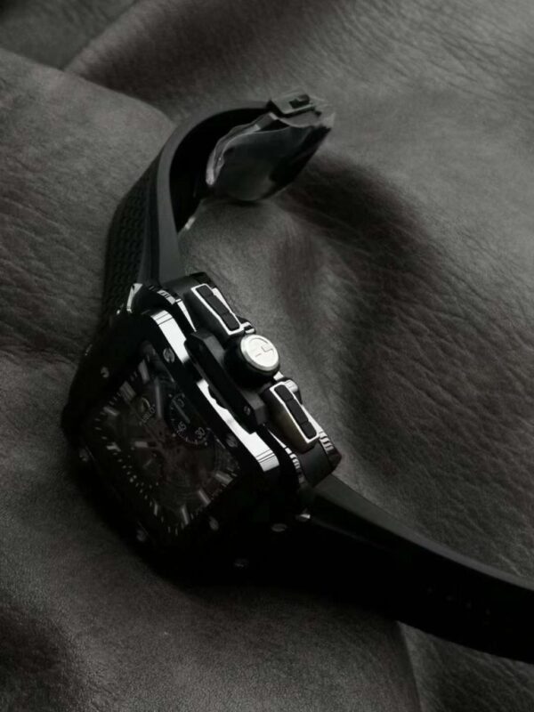 Swiss 1:1 Hublot Replica 1:1 Watch Black Ceramic Square Bang Unico Chronograph 42mm - Top Watch - Image 8