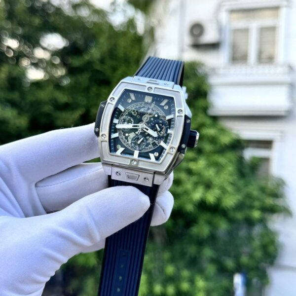 Replica Hublot Replica 1:1 Watch Spirit Of Big Bang Blue Titanium Chronograph 42mm - Top Watch - Image 3