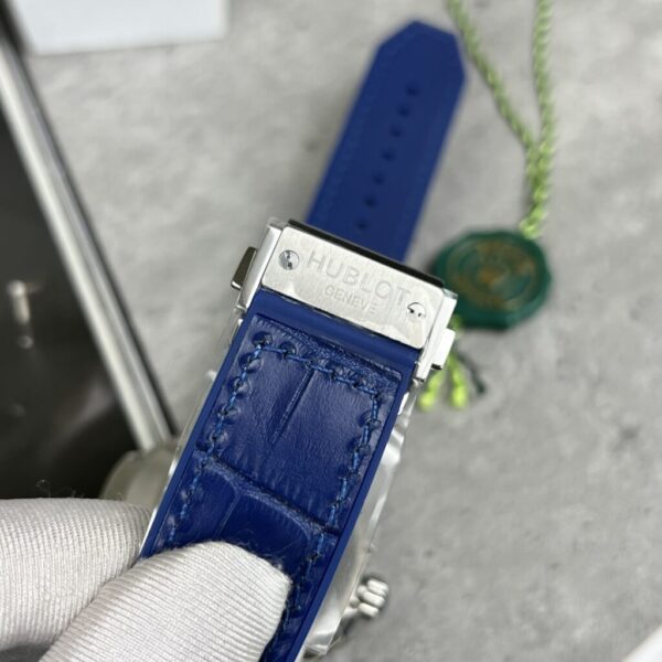 Best Fake Hublot Replica 11 Watch Big Bang Chronograph Titanium Blue 44mm - Top Watch - Image 3