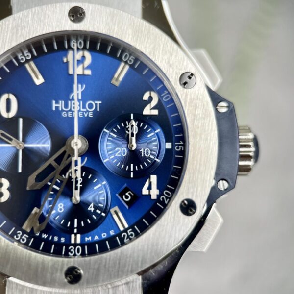 Best Fake Hublot Replica 11 Watch Big Bang Chronograph Titanium Blue 44mm - Top Watch - Image 8