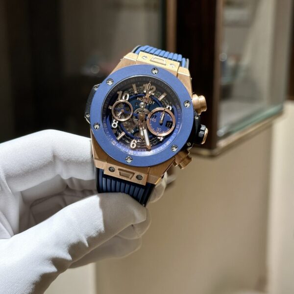Best Fake Hublot Replica 1:1 Watch Big Bang Unico Demi King Gold Factory BBF 44mm - Top Watch - Image 2