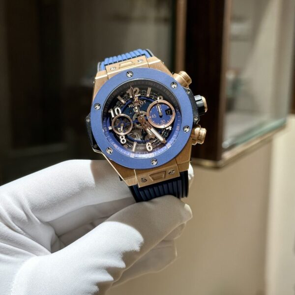 Best Fake Hublot Replica 1:1 Watch Big Bang Unico Demi King Gold Factory BBF 44mm - Top Watch - Image 3