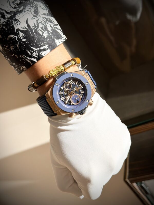Best Fake Hublot Replica 1:1 Watch Big Bang Unico Demi King Gold Factory BBF 44mm - Top Watch - Image 6
