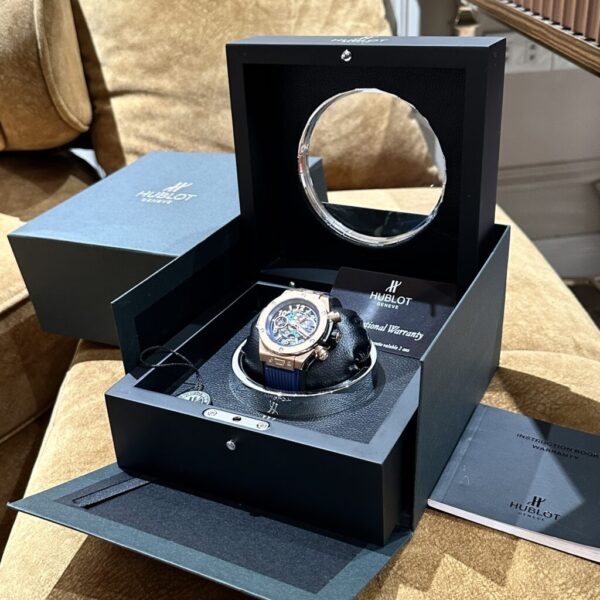 Replica Hublot Replica 1:1 Watch Big Bang Unico King Gold Blue 44mm - Top Watch - Image 6