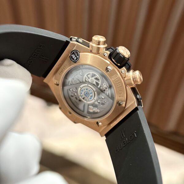 Swiss 1:1 Hublot Replica 1:1 Watch Big Bang Unico King Gold Demi Black BBF Factory 44mm - Top Watch - Image 5