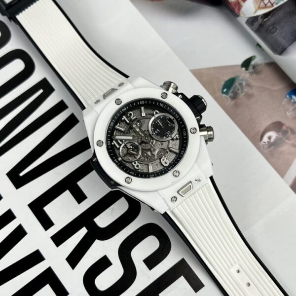 Replica Hublot Replica 11 Watch Big Bang Unico White Ceramic Factory BBF 42mm - Top Watch - Image 2