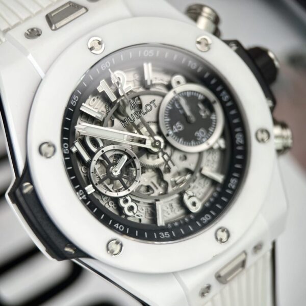 Replica Hublot Replica 11 Watch Big Bang Unico White Ceramic Factory BBF 42mm - Top Watch - Image 4