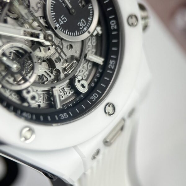 Replica Hublot Replica 11 Watch Big Bang Unico White Ceramic Factory BBF 42mm - Top Watch - Image 6