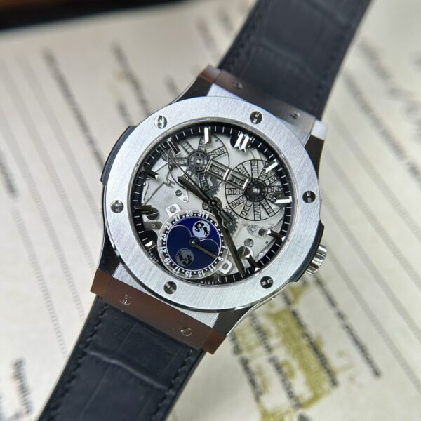 Replica Hublot Replica 1:1 Watch Classic Fusion Aerofusion Moonphase Leather Strap 45mm - Top Watch - 图片 2