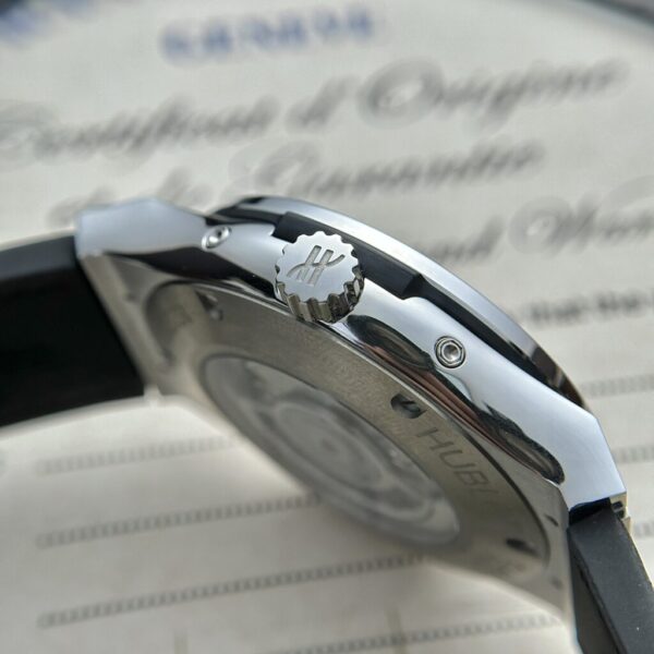 Replica Hublot Replica 1:1 Watch Classic Fusion Aerofusion Moonphase Leather Strap 45mm - Top Watch - 图片 4
